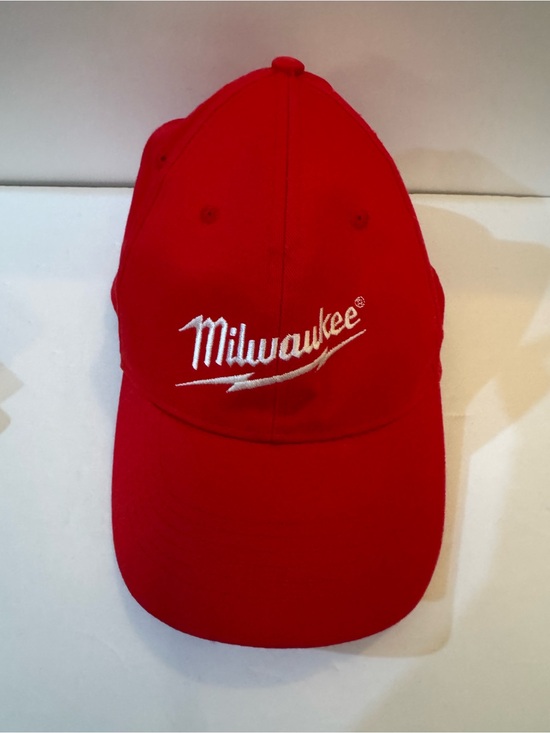 Milwaukee Tool Red Fitted Hat / Wild Impact Marketing